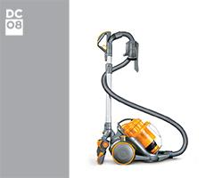 Dyson DC08 09749-01 DC08 Origin Euro 09749-01 (Dark Steel/Tangerine) onderdelen en accessoires