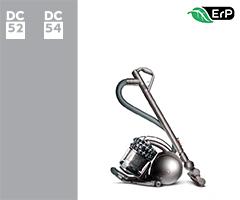 Dyson DC52 ErP/DC54 ErP 07411-01 DC52 ErP Allergy & UT Euro 207411-01 (Iron/Bright Silver/Satin Yellow & Red) 2 onderdelen en accessoires