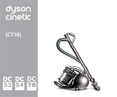 Dyson DC52/DC54/DC78/CY18 03882-01 DC52 Allergy Euro 103882-01 (Iron/Bright Silver/Satin Yellow & Red) 1 onderdelen en accessoires