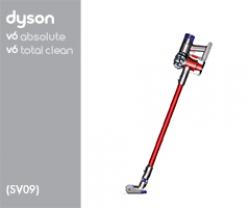 Dyson SV09 Absolute 11979-01 SV09 Total Clean Euro 211979-01 (Iron/Sprayed Nickel/Red) 2 onderdelen en accessoires