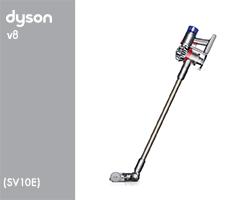 Dyson SV10E/v8 242456-01 SV10E Carbon Fibre EU/RU/CH Ir/SNk/Ye  (Iron/Sprayed Nickel/Yellow) onderdelen en accessoires