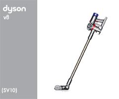Dyson SV10/v8 214747-01 SV10 Absolute + EU  (Iron/Sprayed Nickel/Titanium) onderdelen en accessoires
