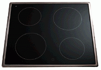 Pelgrim CK 60.6 Keramische kookplaat voor combinatie met elektro-oven onderdelen en accessoires
