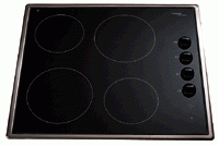 Pelgrim CKB640RVS/P04 Keramische kookplaat met bovenbediening onderdelen en accessoires
