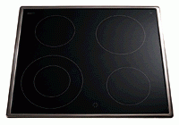Pelgrim CKT620RVS/P04 Keramische kookplaat voor combinatie met elektro-oven onderdelen en accessoires