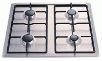 Pelgrim GKV115RVSANL/P3 Gaskookplaat voor combinatie met elektro-oven onderdelen en accessoires